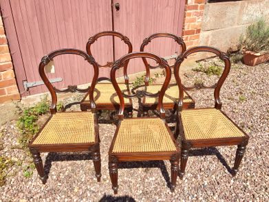 Set of chairs (5)